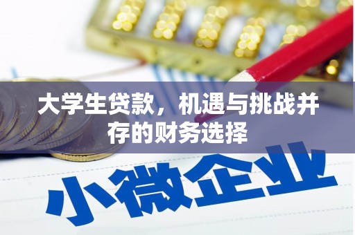 乌丘大学生贷款，机遇与挑战并存的财务选择