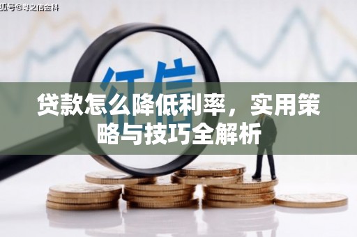 乌丘贷款怎么降低利率，实用策略与技巧全解析