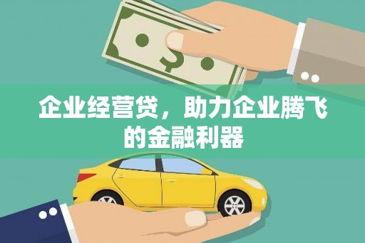 乌丘企业经营贷，助力企业腾飞的金融利器