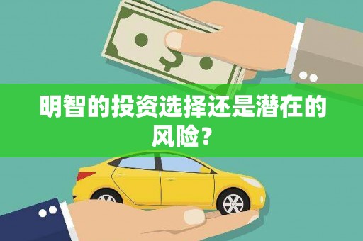 乌丘明智的投资选择还是潜在的风险？