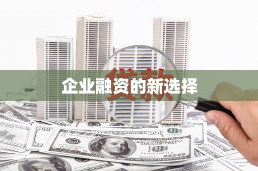 乌丘企业融资的新选择
