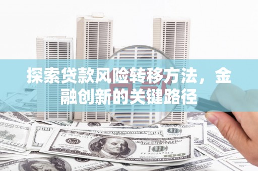 乌丘探索贷款风险转移方法，金融创新的关键路径