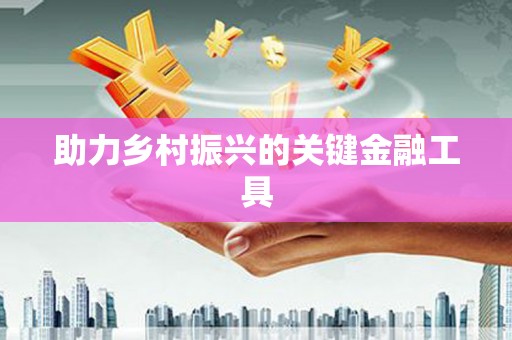 乌丘助力乡村振兴的关键金融工具