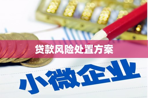 乌丘贷款风险处置方案