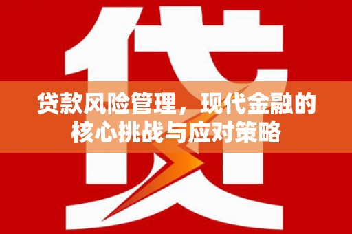 乌丘贷款风险管理，现代金融的核心挑战与应对策略