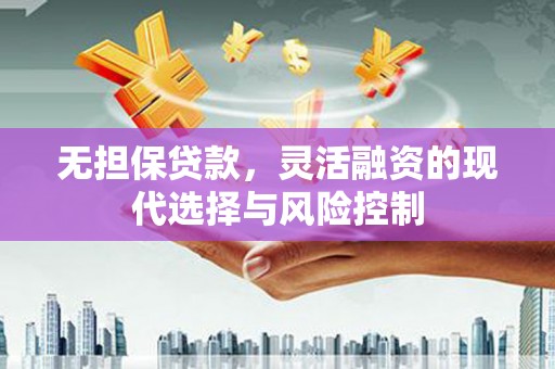 乌丘无担保贷款，灵活融资的现代选择与风险控制