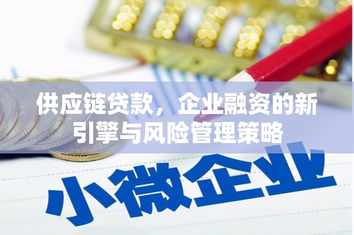 乌丘供应链贷款，企业融资的新引擎与风险管理策略