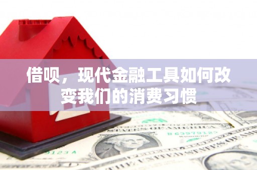 乌丘借呗，现代金融工具如何改变我们的消费习惯