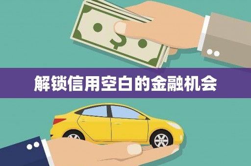 乌丘解锁信用空白的金融机会